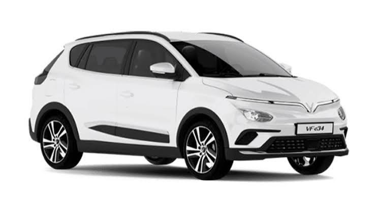 Nội thất khoang xe VinFast VF e34 sạch sẽ tại Quy Nhơn